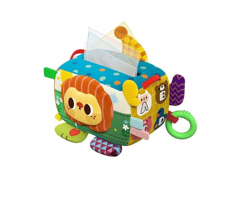 Baby Sensory Tissue Box | Baby Castle – Baby Castle Australia